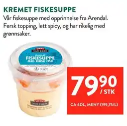 Jacobs KREMET FISKESUPPE tilbud