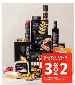 Jacobs JACOBS UTVALGTE PLUKK & MIKS tilbud