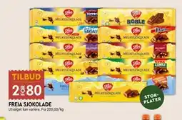 Coop Mega FREIA SJOKOLADE tilbud