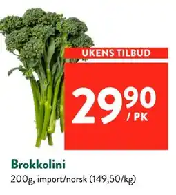 Jacobs Brokkolini tilbud