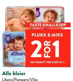 Jacobs Alle bleier tilbud