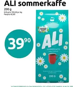 Joker ALI sommerkaffe tilbud