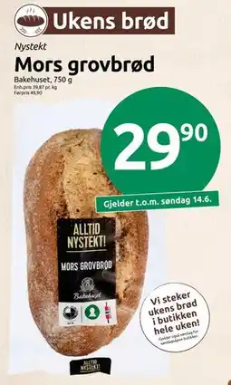 Joker Mors grovbrød tilbud