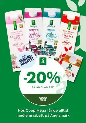 20% PÅ ÄNGLAMARK