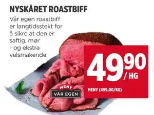 NYSKÅRET ROASTBIFF