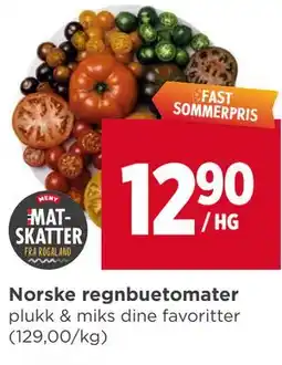 Meny Norske regnbuetomater tilbud