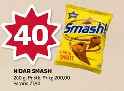 Matkroken NIDAR SMASH tilbud