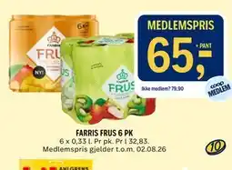Coop Prix FARRIS FRUS 6 PK tilbud