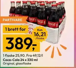 Gigaboks Coca-Cola 24 x 330 ml tilbud