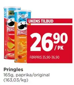 Meny Pringles tilbud