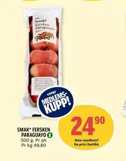 Coop Prix SMAK* FERSKEN PARAGUAYO, Medlemspris tilbud