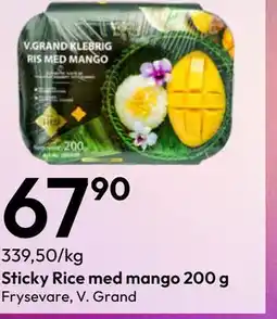 Gigaboks Sticky Rice med mango tilbud