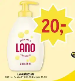 Coop Prix LANO HÅNDSÅPE tilbud