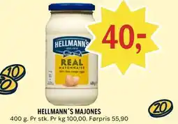Coop Prix HELLMANN´S MAJONES tilbud