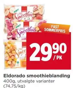 Meny Eldorado smoothieblanding tilbud