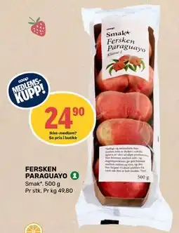 Matkroken FERSKEN PARAGUAYO, Medlemspris tilbud
