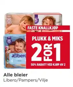 Meny Alle bleier tilbud