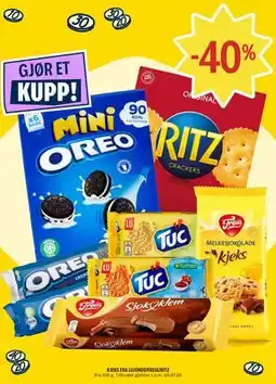 Coop Prix KJEKS FRA LU/OREO/FREIA/RITZ tilbud