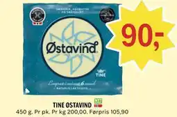 Coop Prix TINE ØSTAVIND tilbud