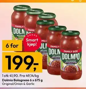 Gigaboks Dolmio Bolognese tilbud