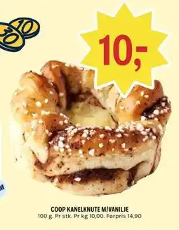 Coop Prix COOP KANELKNUTE M/VANILJE tilbud