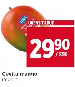 Meny Cevita mango tilbud