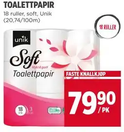 Meny TOALETTPAPIR tilbud