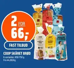 Coop Obs COOP SKÅRET BRØD tilbud