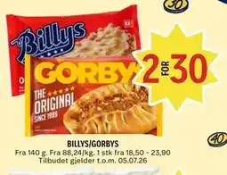 Coop Prix BILLYS/GORBYS tilbud