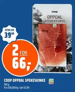 Coop Obs COOP OPPDAL SPEKESKINKE tilbud
