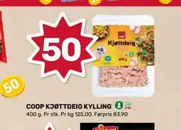 Matkroken COOP KJØTTDEIG KYLLING tilbud