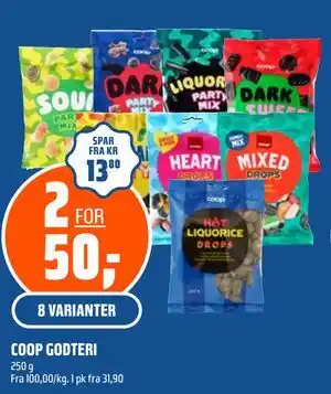 Coop Obs COOP GODTERI tilbud