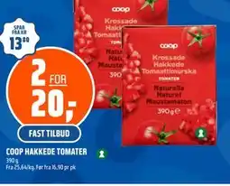 Coop Obs COOP HAKKEDE TOMATER tilbud