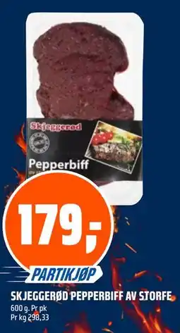 Coop Obs SKJEGGERØD PEPPERBIFF AV STORFE tilbud