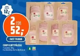 Coop Obs COOP KJØTTPÅLEGG tilbud