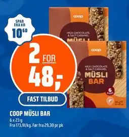 Coop Obs COOP MÜSLI BAR tilbud