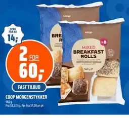 Coop Obs COOP MORGENSTYKKER tilbud