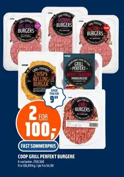 Coop Obs COOP GRILL PERFEKT BURGERE tilbud
