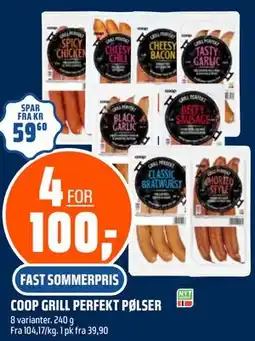 Coop Obs COOP GRILL PERFEKT PØLSER tilbud