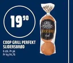 Coop Obs COOP GRILL PERFEKT SLIDERSBRØD tilbud
