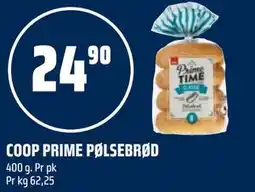 Coop Obs COOP PRIME PØLSEBRØD tilbud