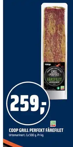 Coop Obs COOP GRILL PERFEKT FÅREFILET tilbud