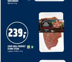 Coop Obs COOP GRILL PERFEKT FLANK STEAK tilbud