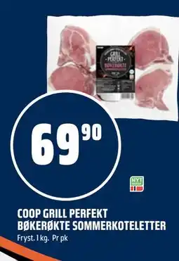 Coop Obs COOP GRILL PERFEKT BØKERØKTE SOMMERKOTELETTER tilbud