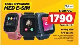 POWER X6 Play eSIM tilbud