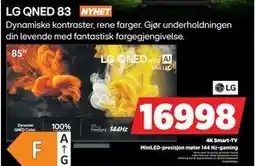 POWER LG QNED 83 85 tilbud