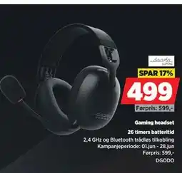 POWER Gaming headset tilbud