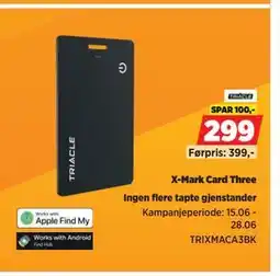 POWER X-Mark Card Three tilbud