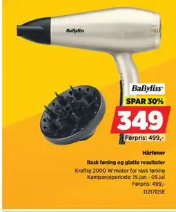 POWER Hårføner tilbud
