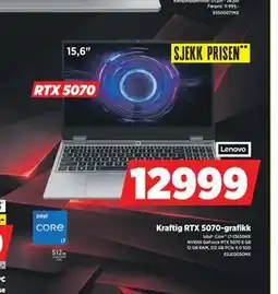 POWER Kraftig RTX 5070-grafikk tilbud